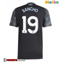 Moške Nogometnih dresov Aston Villa Jadon Sancho #19 Gostujoči 2025-26 Kratki rokavi